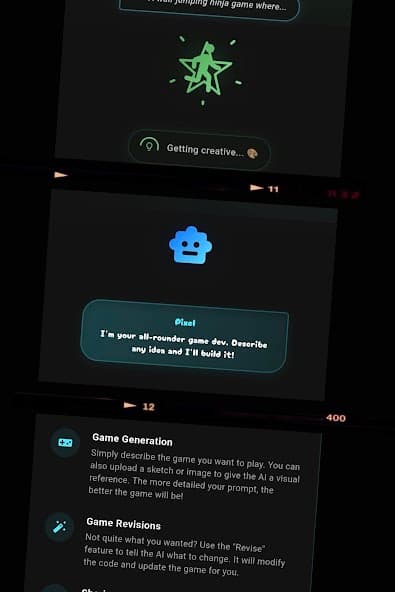 Alt Games Portal Play Store screenshot for the game creation experience