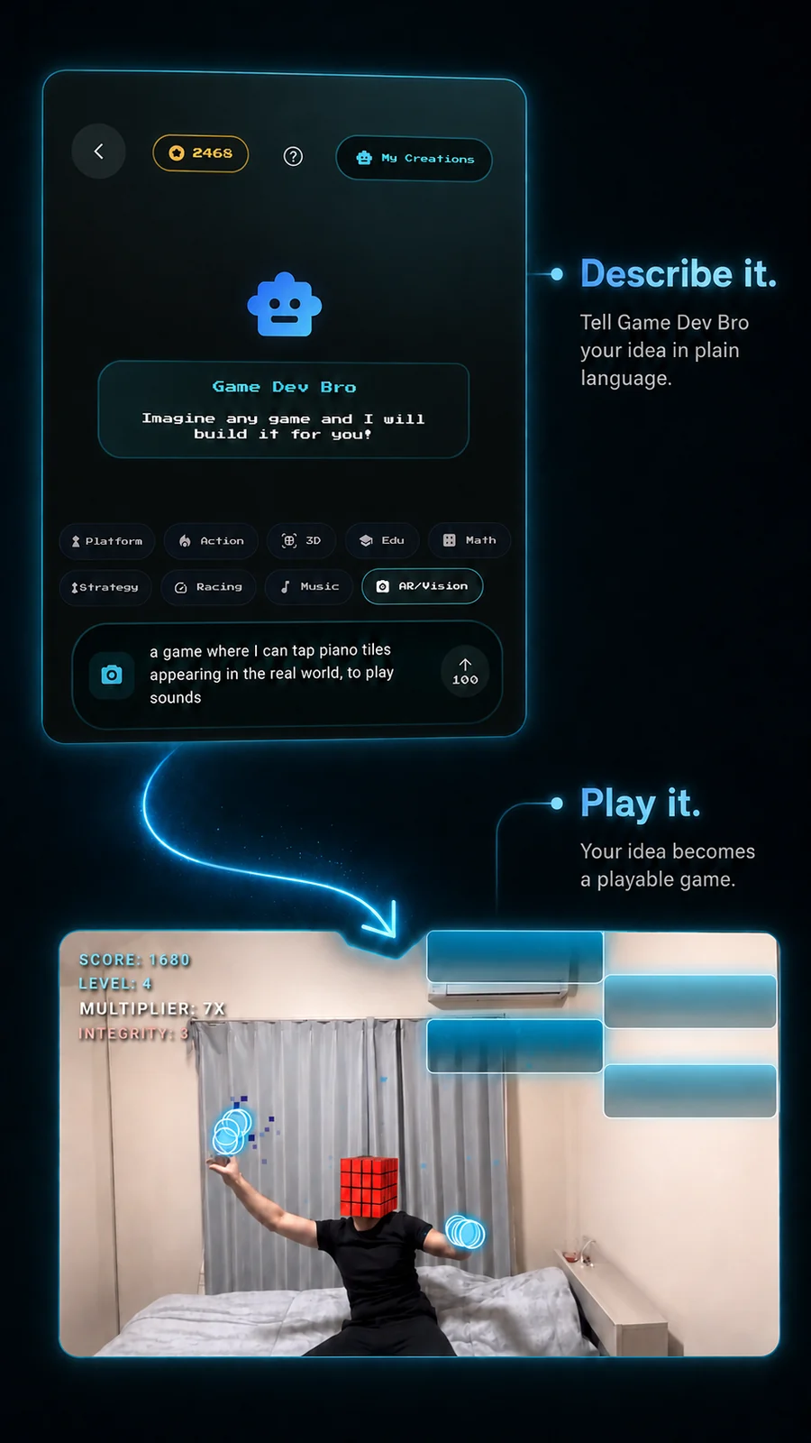 Building AR Game in Minutes